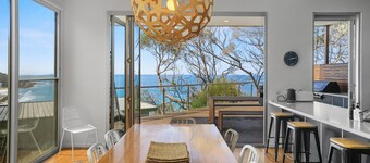 Coastal Break - salle à manger en plein air avec une vue magnifique sur l'océan