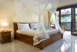 1 bedroom, desk, free WiFi, bed sheets - Eka Bali Guest House (Ubud)