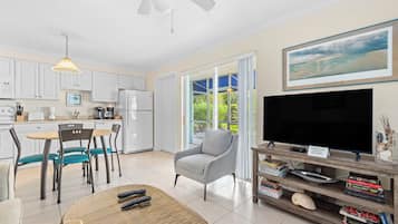 TV, DVD player, stereo, offices