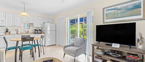 TV, DVD player, stereo, offices