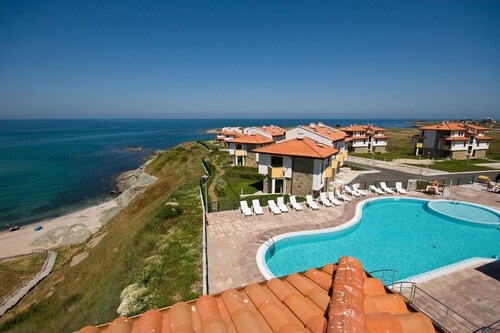 DOUBLE ROOM 8 in a quiet hotel with SEA VIEW