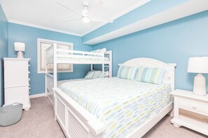 3 bedrooms, iron/ironing board, travel cot, WiFi