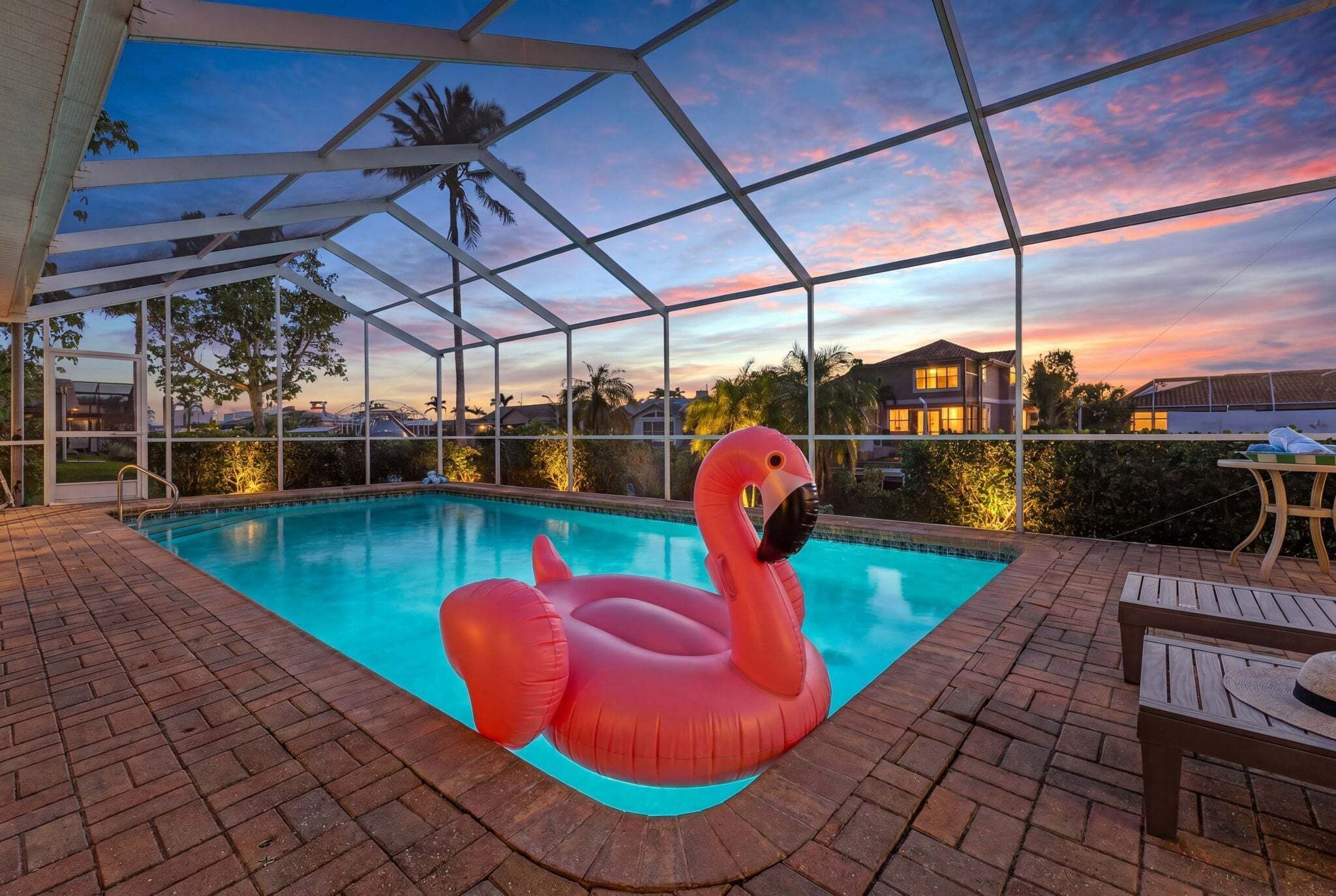 Piscine chauffée