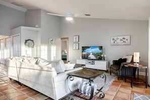 TV, DVD player