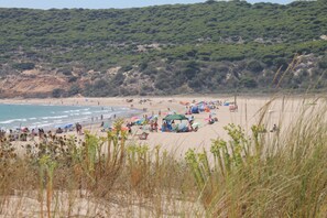 On the beach