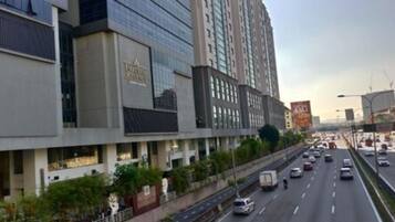 Overnatningsstedets facade