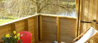 L'escapade - cabane confortable tout équipée en baie du Mont-Saint-Michel