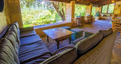 Spektakuläre mediterrane Villa mit privatem Pool, A / C und WIFI