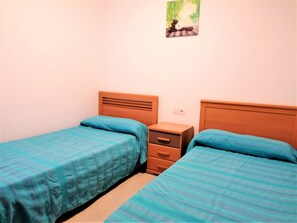 2 chambres, draps fournis