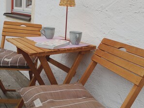 Outdoor dining - Ferienwohnung Nr. 2, 2 Pers. 50 qm (Schleching)