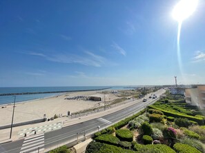 Na praia 