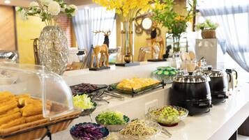 Frukostbuffé varje dag (CNY 28 per person)