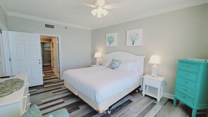 2 bedrooms, desk, iron/ironing board, free WiFi