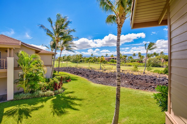 Master Bedroom Lanai | Golf Course View - Instagram | @thebigislandvilla