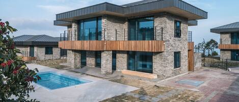 Fassade der Unterkunft