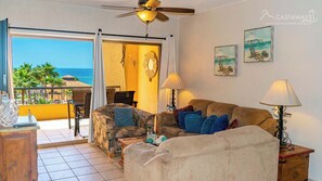 TV, DVD player - Princesa C-308 | Ocean Views, Resort Pools & Steps from Sandy Beach (Puerto Penasco)