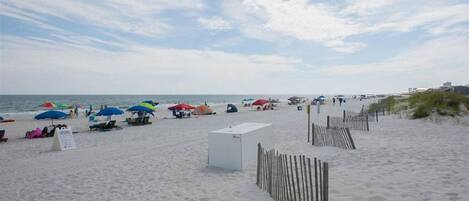 Am Strand, Liegestühle