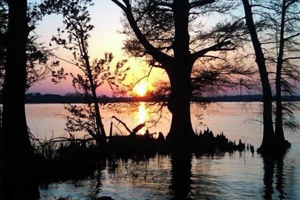 Blick von der Unterkunft