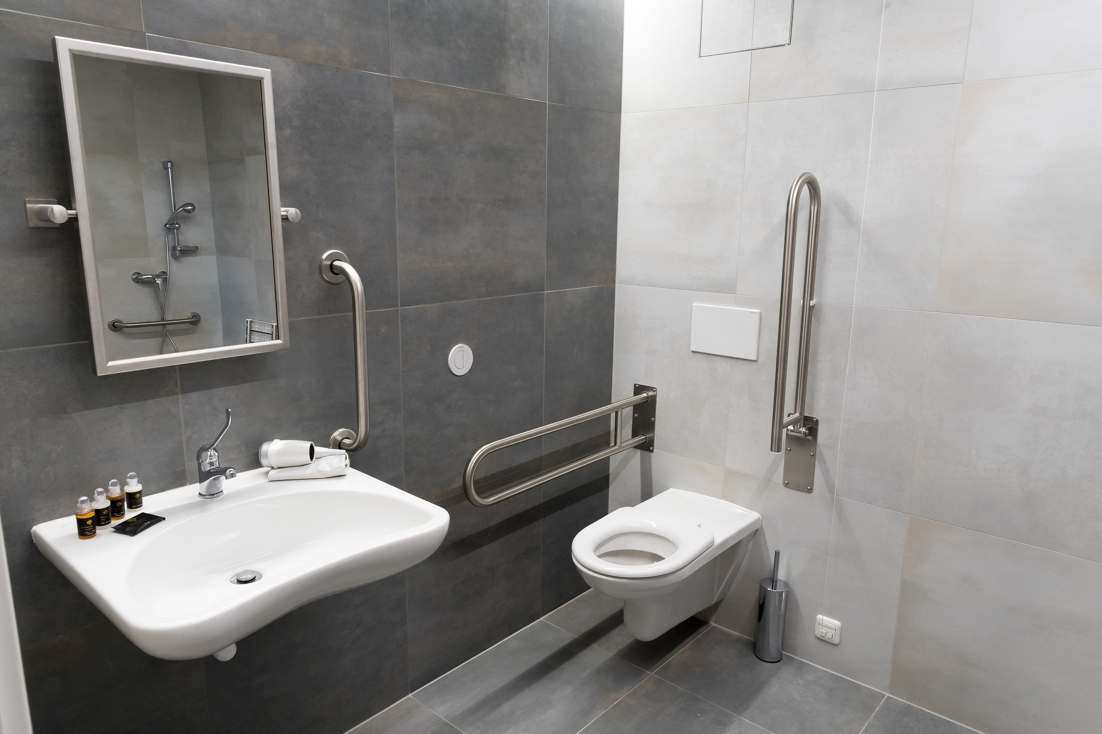 standard double or twin room | bathroom amenities | shower, free toiletries, hair dryer, towels