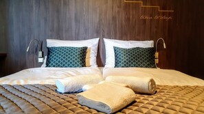 Superior Double Room | In-room safe, soundproofing, free WiFi, bed sheets - Hotel D1 (Ostrovacice)