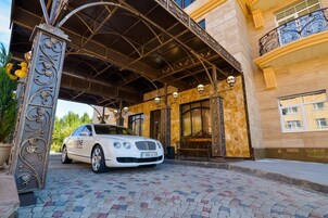 Entrada de la propiedad