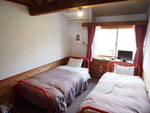 洗面台付き アウトバスツイン | ベッドシーツ