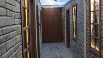 Habitació Deluxe, banyera d'hidromassatge | Terrassa o pati
