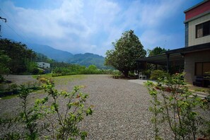 Uitzicht vanuit accommodatie