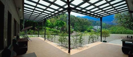 Vue depuis l’hébergement