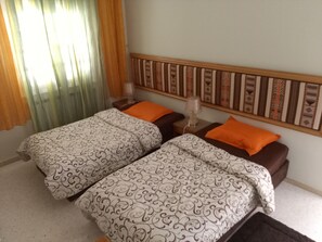 公寓, 4 间卧室 | 特色装修、特色家居、遮光窗帘、熨斗/熨板