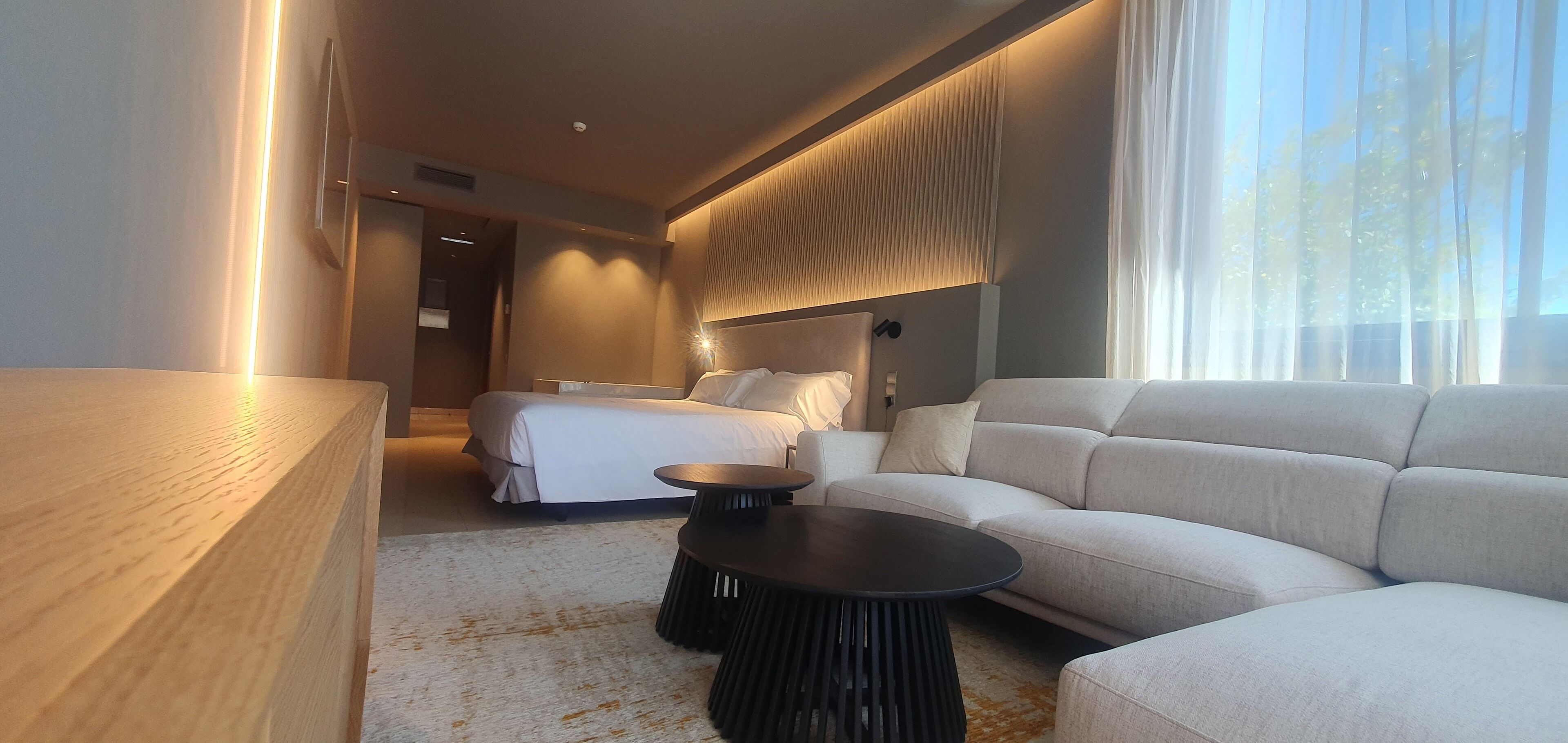 deluxe room, 1 king bed, pool access, sea view (adults only) | 1 bedroom, minibar, in-room safe, individually decorated