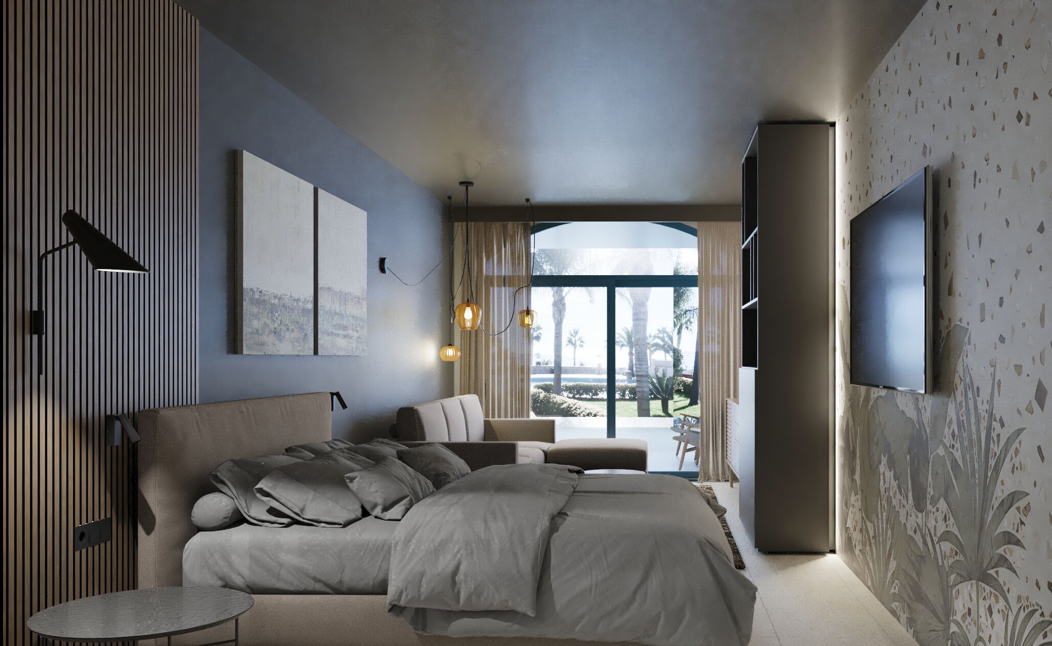 premium room, 1 king bed, pool access, garden area (adults only) | 1 bedroom, minibar, in-room safe, individually decorated