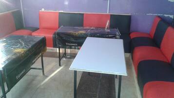 Breakfast, lunch, dinner served; local cuisine