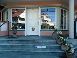 Entrée de l’hébergement 