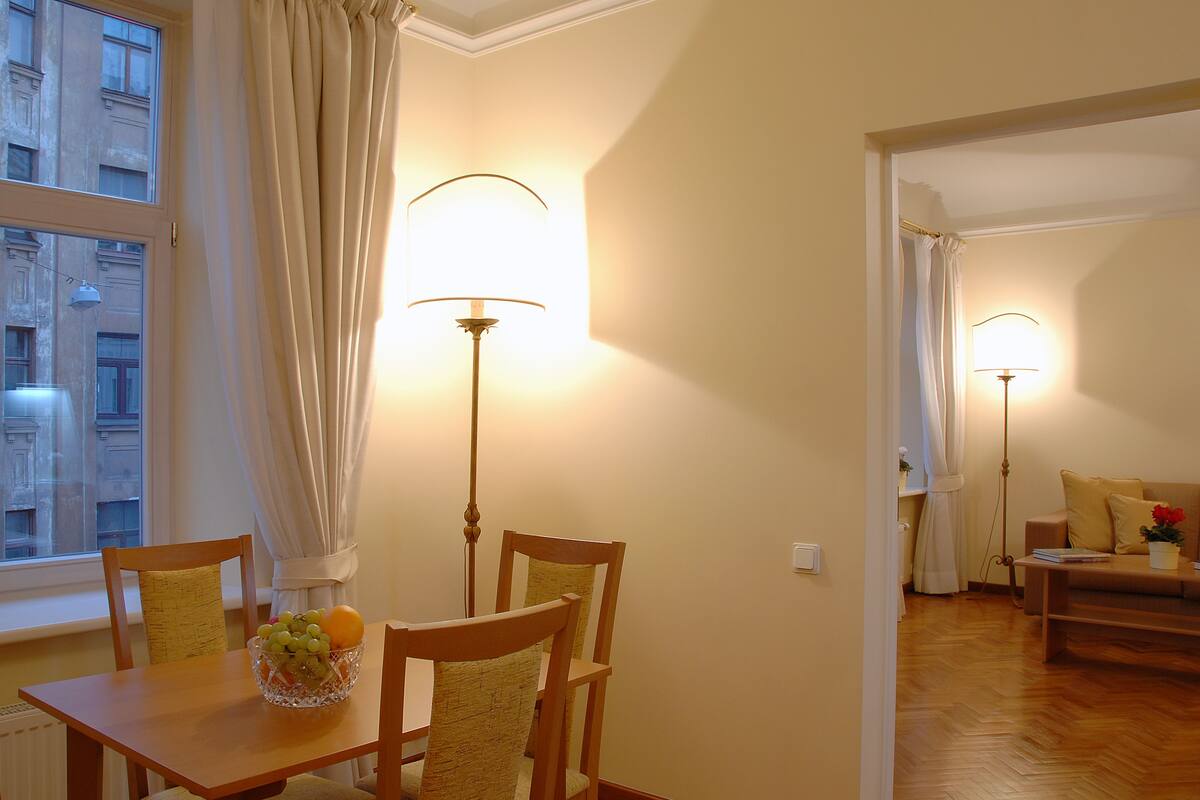 Apartment, 1 Bedroom | Living room