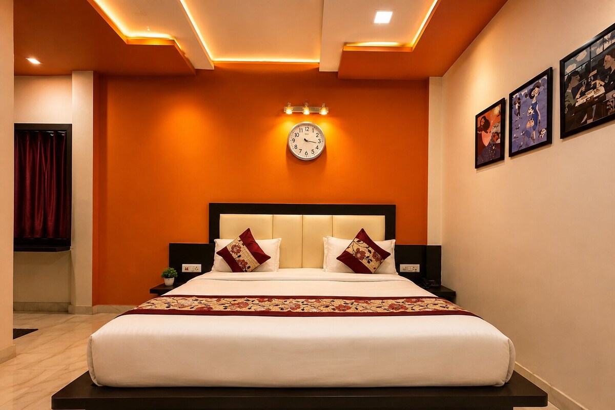 Deluxe Room, 1 Double Bed | Egyptian cotton sheets, premium bedding, WiFi (free), bed sheets