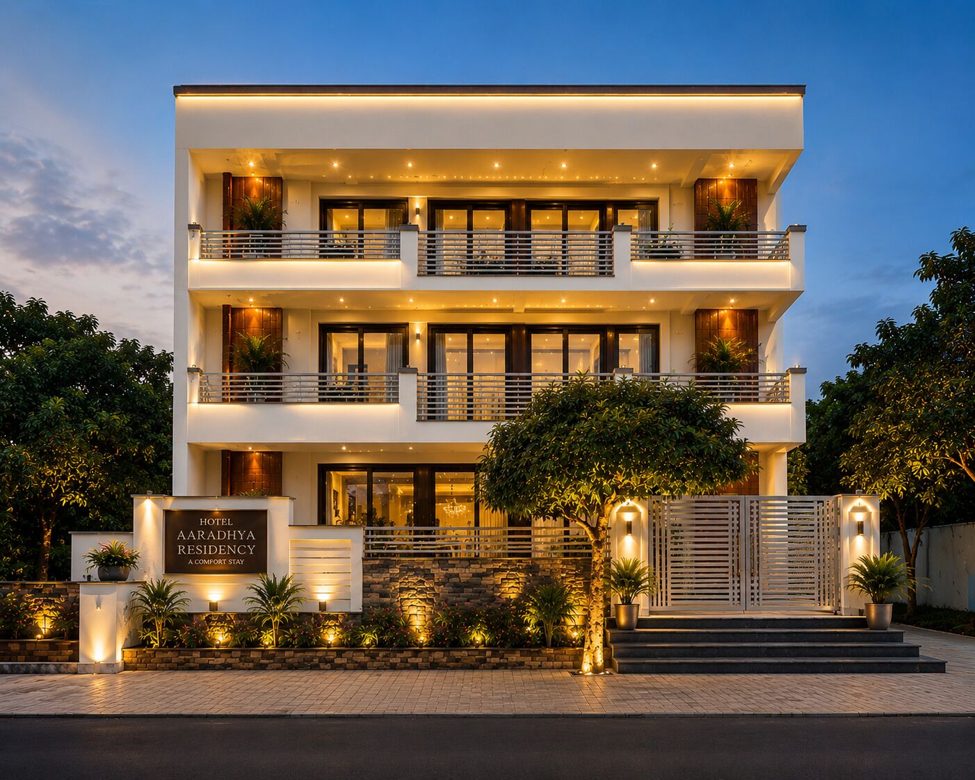 Front of property