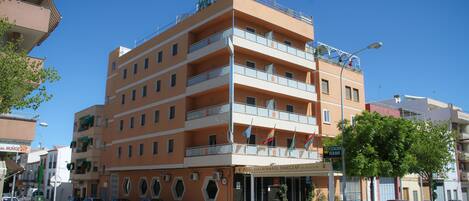 Facciata della struttura