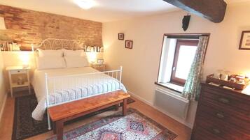 Tweepersoonskamer (La Charente) | Lakens van Egyptisch katoen, luxe beddengoed
