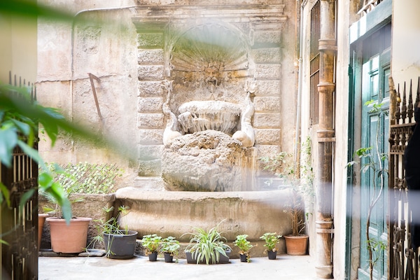 Entrada al alojamiento