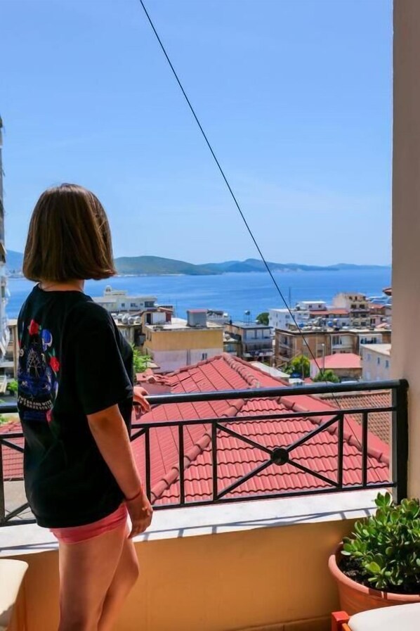 Uitzicht vanuit accommodatie