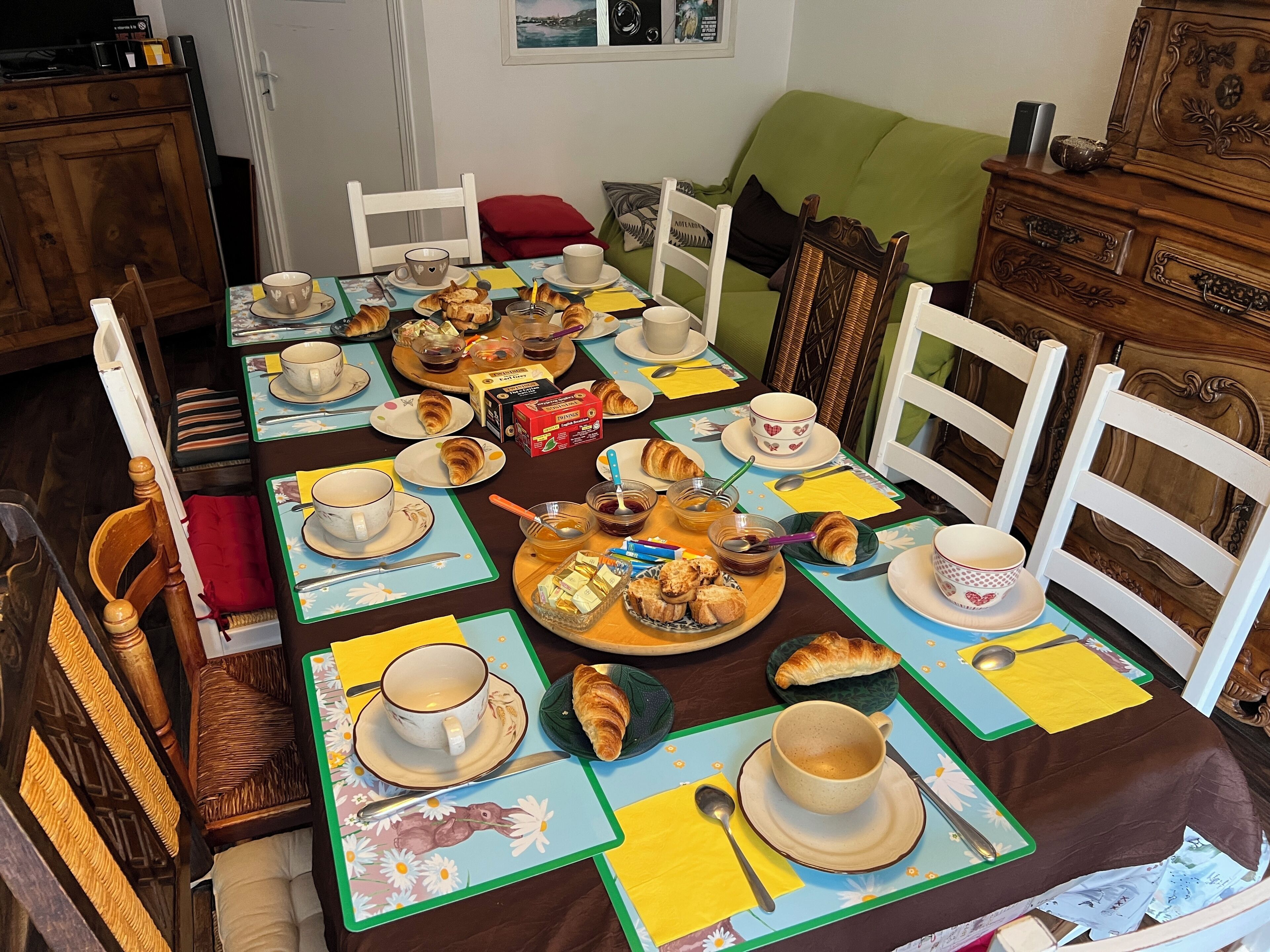 Dagelijks lokaal ontbijt inbegrepen