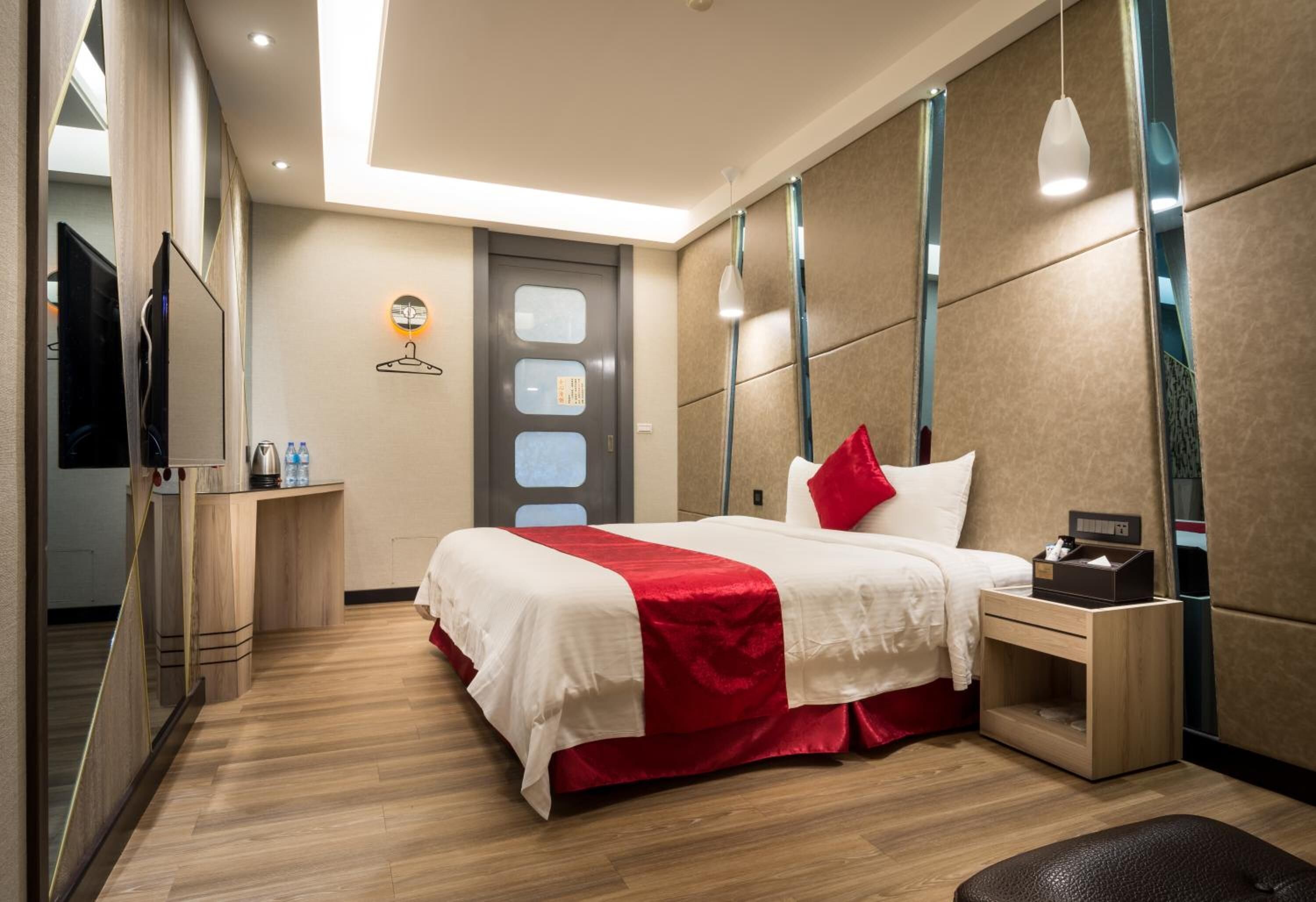 blackout curtains, soundproofing, free wifi, bed sheets