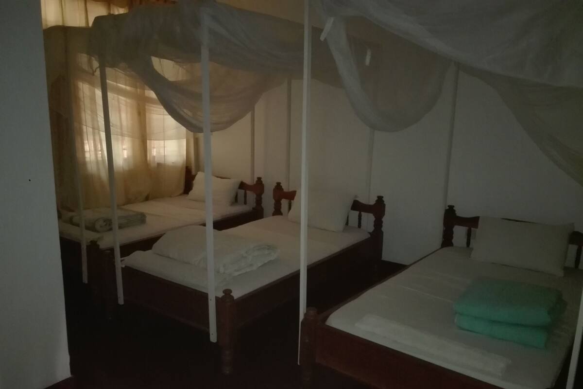 Standard Triple Room, 3 Single Beds, Ensuite, Garden View