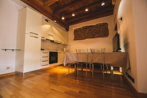 Apartment, 1 Bedroom (Puccini) | Private kitchen | Fridge - Residenza al Castello (Verona)