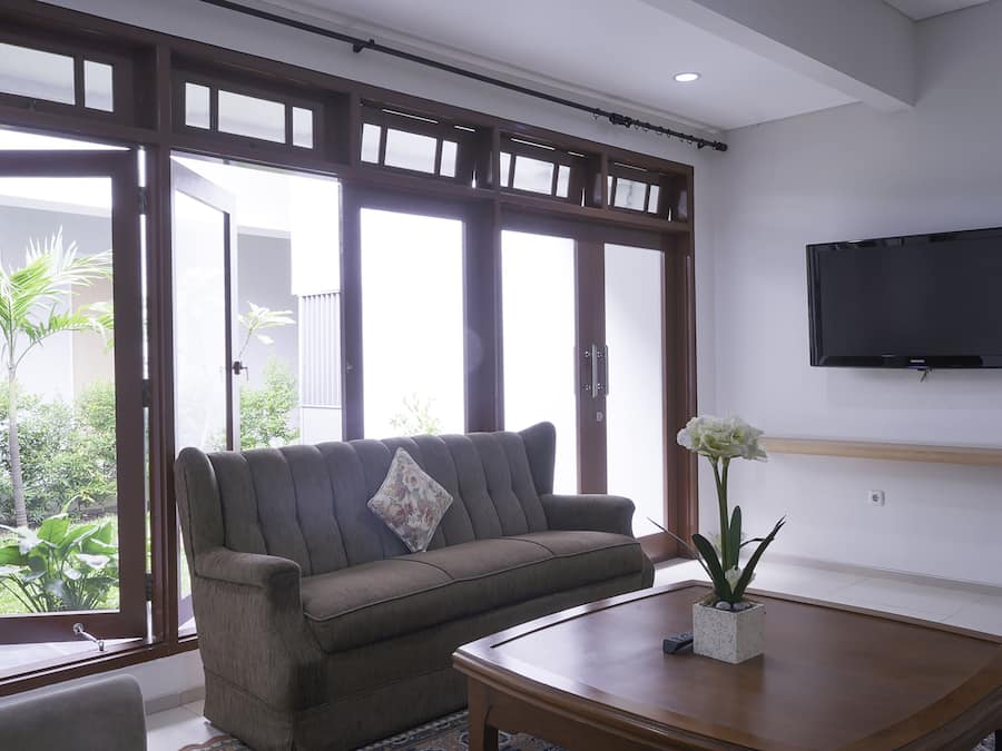 Sitteområde i lobbyen