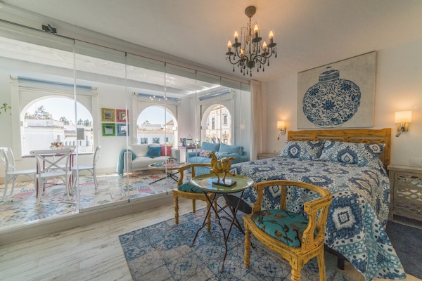 Romantic Room, City View | View from room