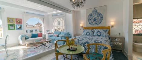 Romantisches Zimmer, Stadtblick