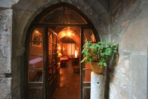 Entrada de la propiedad