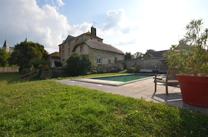 Seasonal outdoor pool